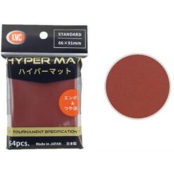 Standard Sleeves - Hyper Mat Red - 64 Sleeves - KMC