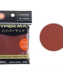 Standard Sleeves - Hyper Mat Red - 64 Sleeves - KMC
