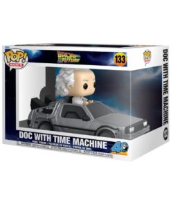 Funko POP! Rides Deluxe: Back to the Future - Doc with Time Machine 133
