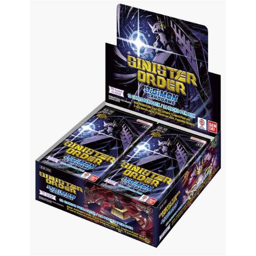 Digimon Card Game EX-10 Box di bustine Extra Sinister Order