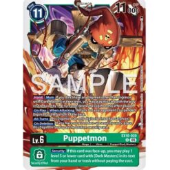 Digimon Card Game EX-10 Box di bustine Extra Sinister Order