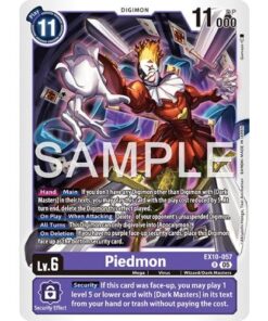 Digimon Card Game EX-10 Box di bustine Extra Sinister Order