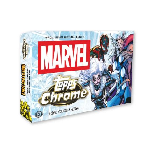 Marvel Hobby 2025 Topps Chrome®Box da 12 Bustine da 6 carte