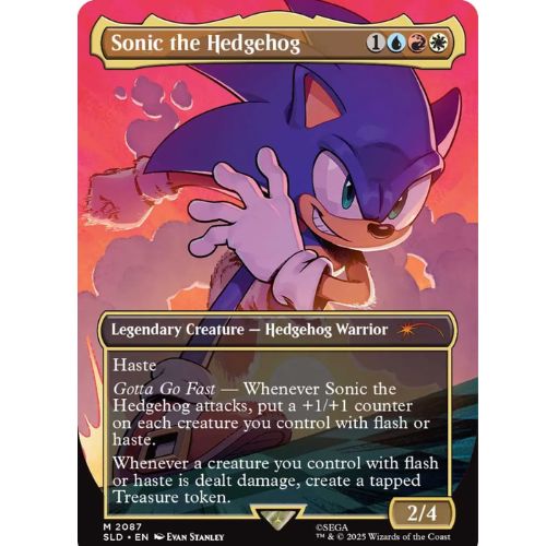 Secret Lair X Sonic nonfoil Friends & Foes Magic The Gathering - ENG