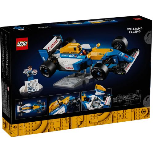 Lego Icons - Williams Racing FW14B e Nigel Mansell
