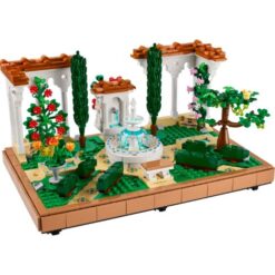 Lego Icons - Il giardino della fontana