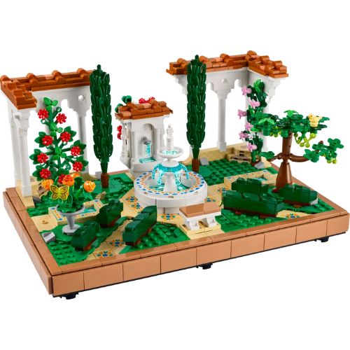 Lego Icons - Il giardino della fontana