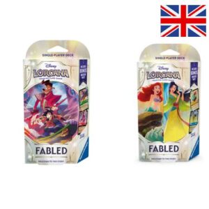 Leggende - Powerling & Max; Ariel & Mulan Starter Deck - ENG - Lorcana TCG Disney