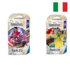 Leggende - Powerling & Max; Ariel & Mulan Starter Deck - ITA - Lorcana TCG Disney