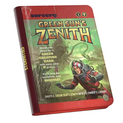 Xenoskin Magic: The Gathering "Edge of Eternities" - Green Sun’s Zenith 9-Pocket Zipfolio Ultimate Guard