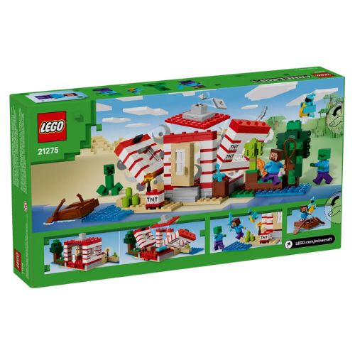 Casa nella giungla esplosiva - LEGO Minecraft