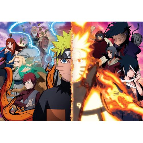 Naruto Puzzle Compact 500 Pezzi Clementoni 35516