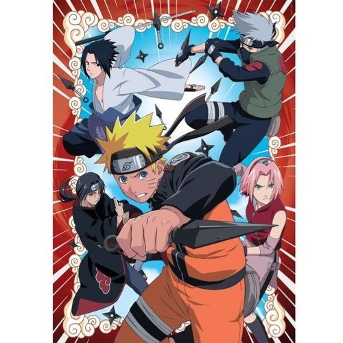 Naruto Puzzle Compact 1000 Pezzi Clementoni 39831