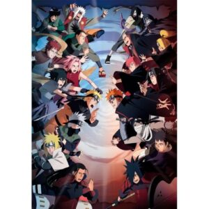 Naruto Puzzle Compact 1000 Pezzi Clementoni 39832
