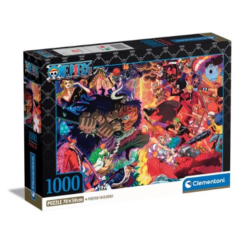 One Piece Puzzle Compact 1000 Pezzi Clementoni 39922