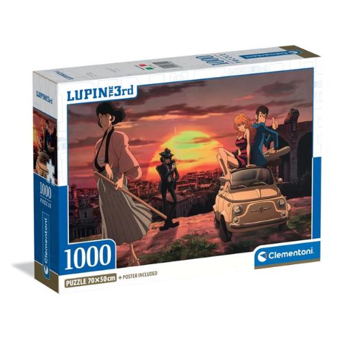 Lupin III Puzzle Cube 1000 Pezzi Clementoni 37054