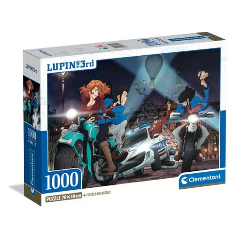 Lupin III Puzzle Cube 1000 Pezzi Clementoni 37055