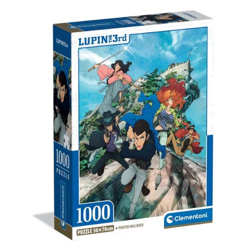 Lupin III Puzzle Cube 1000 Pezzi Clementoni 37068