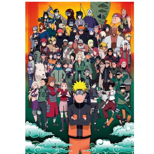 Naruto Puzzle Compact 1500 Pezzi Clementoni 31748