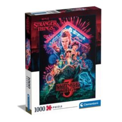 Stranger Things Puzzle Compact 1000 Pezzi Clementoni 39653