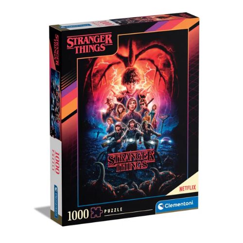 Stranger Things Puzzle Compact 1000 Pezzi Clementoni 39543