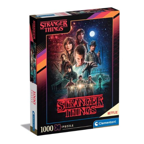 Stranger Things Puzzle Compact 1000 Pezzi Clementoni 39542
