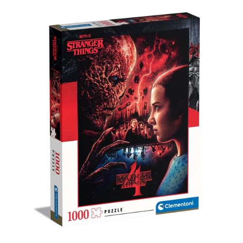 Stranger Things Puzzle Compact 1000 Pezzi Clementoni 39763