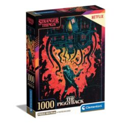 Stranger Things Puzzle Compact 1000 Pezzi Clementoni 39861