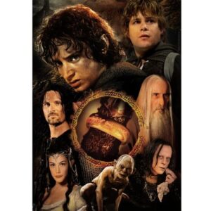The Lord Of The Rings Puzzle Compact 1000 Pezzi Clementoni 39907