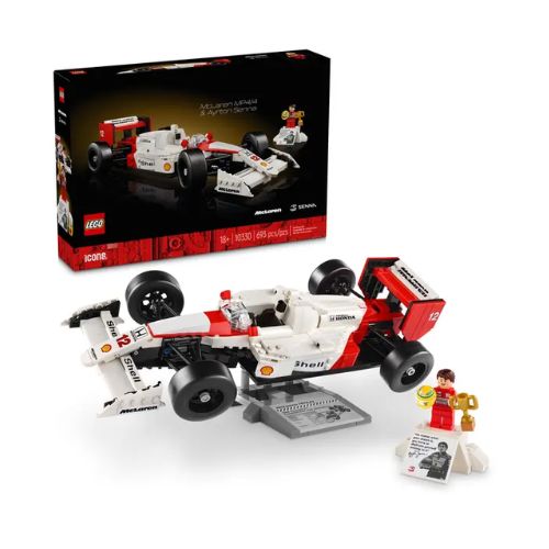 Lego Icons - McLaren MP4/4 e Ayrton Senna