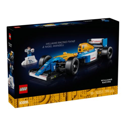 Lego Icons - Williams Racing FW14B e Nigel Mansell