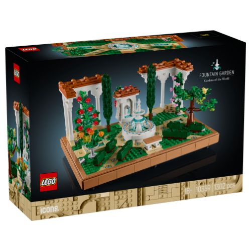 Lego Icons - Il giardino della fontana