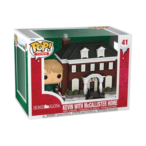 Funko POP! Town: Home Alone – Kevin with McCallister Home 41
