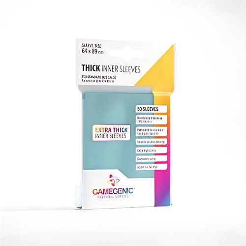 Thick Inner Sleeves Pack (50) - Gamegenic