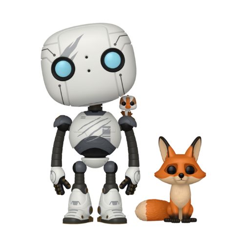 Funko POP! Movies: The Wild Robot - Roz with Fink & Brightbill 1794
