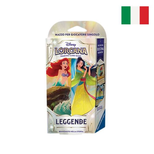 Leggende - Ariel & Mulan Starter Deck - ITA - Lorcana TCG Disney