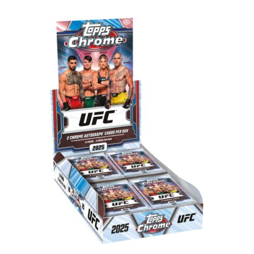 2025 Topps Chrome UFC - Hobby Box da 12 Bustine da 8 Carte