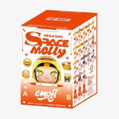MEGA SPACE MOLLY 100% × emoji™ Series Blind Box - Pop Mart