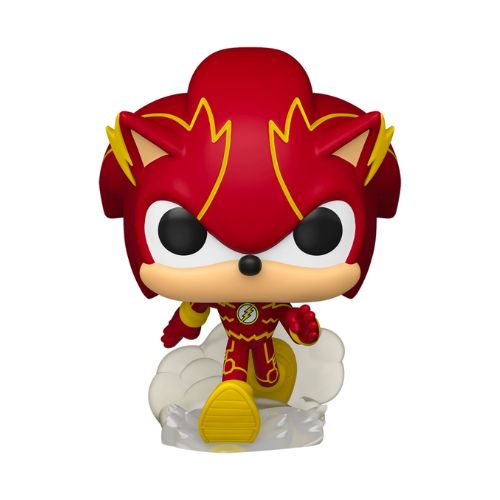 Funko POP! Heroes: DC x Sonic The hedgehog - Sonic as The Flash 593 Limited Edition