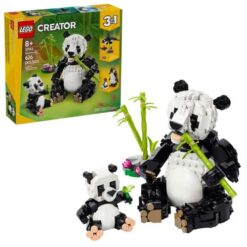 Animali selvatici: famiglia di panda - LEGO Creator 3 in 1
