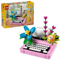 Macchina da scrivere con fiori - LEGO Creator 3 in 1