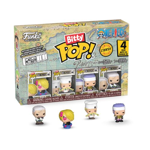 Bitty Pop! One Piece: Sanji 4 pack