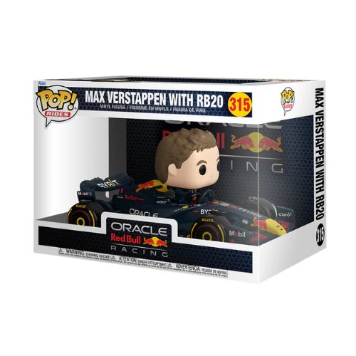 Funko POP! Rides Superdeluxe: Oracle Redbull - Max Verstappen with RB20 315