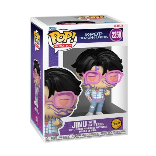 Funko POP! Animation: K-pop Demon Hunters - Jinu 2259 Chase Exclusive