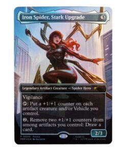 Mary Jane Watson (Iron Spider) (plus Exclusive Foil Card) Figure – Marvel Legends Magic: The Gathering Action Figure
