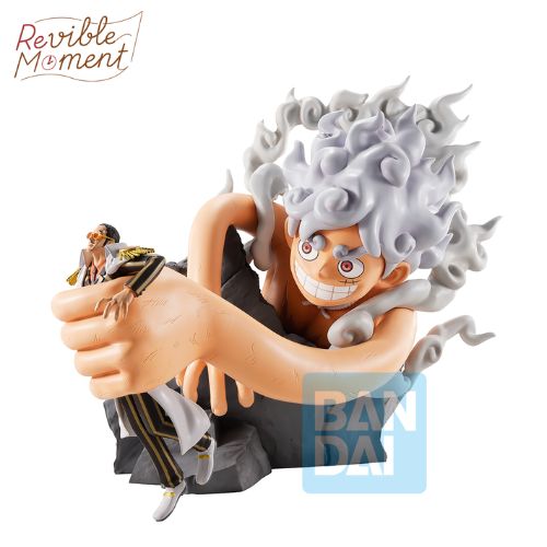 Monkey D. Luffy Gear 5 vs Borsalino Figure - One Piece - Ichibansho One Piece Burst of Energy 20 cm - 68999