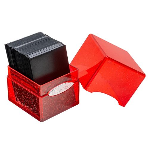 Porta Mazzo Satin Cube - Red - Ultra Pro