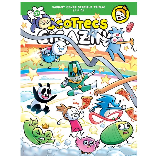 Scottecs Gigazine 27 Variant Limitata Esclusiva Fumetterie - 1 di 3
