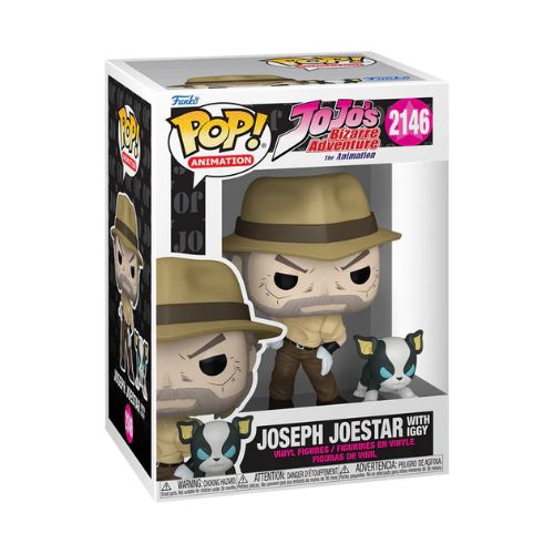 Funko POP! Animation: Jojo's Bizzarre Adventure - Joseph Joestar with Iggy 2146