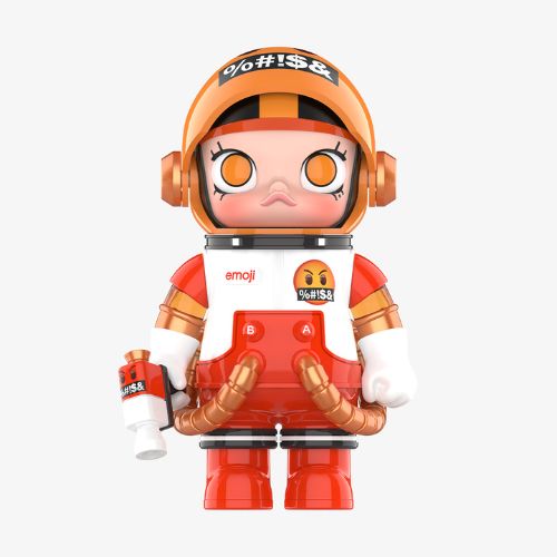 MEGA SPACE MOLLY 100% × emoji™ Series Blind Box - Pop Mart